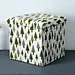 Black Fabric Ottoman Sustainable Oxford Fabric Storage Bench Customized Clothing Storage Ottoman
